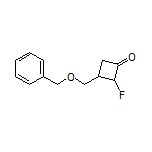 3-[(Benzyloxy)methyl]-2-fluorocyclobutanone