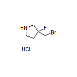 3-(Bromomethyl)-3-fluoropyrrolidine Hydrochloride