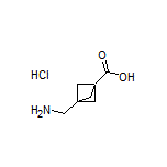 3-(Aminomethyl)bicyclo[1.1.1]pentane-1-carboxylic Acid Hydrochloride