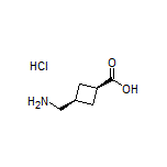 cis-3-(Aminomethyl)cyclobutanecarboxylic Acid Hydrochloride