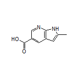 2-Methyl-7-azaindole-5-carboxylic Acid