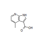 4-Methyl-7-azaindole-3-carboxylic Acid