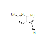 6-Bromo-7-azaindole-3-carbonitrile