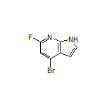 4-Bromo-6-fluoro-7-azaindole