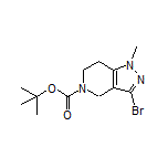 5-Boc-3-bromo-1-methyl-4,5,6,7-tetrahydro-1H-pyrazolo[4,3-c]pyridine