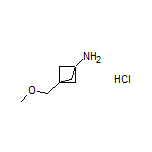 3-(Methoxymethyl)bicyclo[1.1.1]pentan-1-amine Hydrochloride