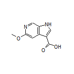 5-Methoxy-6-azaindole-3-carboxylic Acid