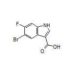 5-Bromo-6-fluoro-1H-indole-3-carboxylic Acid