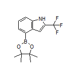 2-(Trifluoromethyl)indole-4-boronic Acid Pinacol Ester