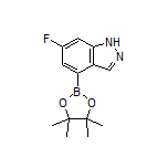 6-Fluoroindazole-4-boronic Acid Pinacol Ester