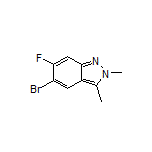 5-Bromo-6-fluoro-2,3-dimethyl-2H-indazole