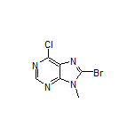 8-Bromo-6-chloro-9-methyl-9H-purine