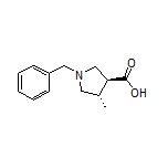 (3S,4S)-1-Benzyl-4-methylpyrrolidine-3-carboxylic Acid