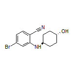 4-Bromo-2-[(trans-4-hydroxycyclohexyl)amino]benzonitrile