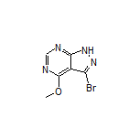 3-Bromo-4-methoxy-1H-pyrazolo[3,4-d]pyrimidine