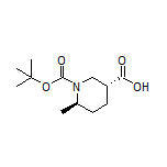 (3R,6R)-1-Boc-6-methylpiperidine-3-carboxylic Acid