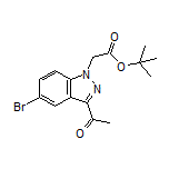 tert-Butyl 2-(3-Acetyl-5-bromo-1H-indazol-1-yl)acetate