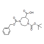 1-Cbz-4-Boc-1,4-diazepane-6-carboxylic Acid