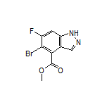 Methyl 5-Bromo-6-fluoro-1H-indazole-4-carboxylate