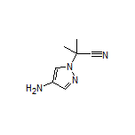 2-(4-Amino-1-pyrazolyl)-2-methylpropanenitrile