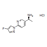 (S)-1-[6-(4-Fluoro-1-pyrazolyl)-3-pyridyl]ethanamine Hydrochloride