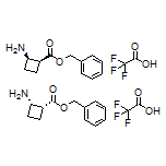 Benzyl cis-2-Aminocyclobutanecarboxylate Trifluoroacetate