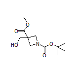 Methyl 1-Boc-3-(hydroxymethyl)azetidine-3-carboxylate