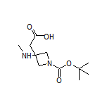 1-Boc-3-(methylamino)azetidine-3-acetic Acid