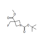 Methyl 1-Boc-3-(fluoromethyl)azetidine-3-carboxylate