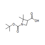 1-Boc-2,2-dimethylazetidine-3-carboxylic Acid