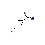 3-Cyanobicyclo[1.1.1]pentane-1-carboxylic Acid