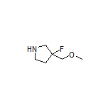 3-Fluoro-3-(methoxymethyl)pyrrolidine