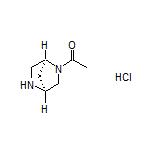 1-[(1S,4S)-2,5-Diazabicyclo[2.2.1]heptan-2-yl]ethanone Hydrochloride