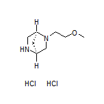 (1S,4S)-2-(2-Methoxyethyl)-2,5-diazabicyclo[2.2.1]heptane Dihydrochloride