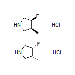 cis-3-Fluoro-4-methylpyrrolidine Hydrochloride