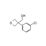 [3-(3-Chlorophenyl)oxetan-3-yl]methanol