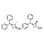 trans-1-Benzhydryl-2-methylazetidin-3-ol