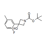 1-Boc-3-(2-fluoro-5-methylphenyl)-3-hydroxyazetidine