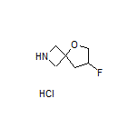 7-Fluoro-5-oxa-2-azaspiro[3.4]octane Hydrochloride