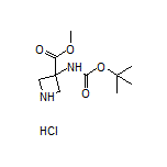 Methyl 3-(Boc-amino)azetidine-3-carboxylate Hydrochloride