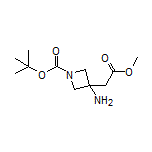 1-Boc-3-amino-3-(2-methoxy-2-oxoethyl)azetidine