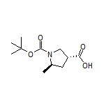 (3R,5R)-1-Boc-5-methylpyrrolidine-3-carboxylic Acid