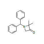 1-Benzhydryl-2,2-dimethylazetidin-3-one