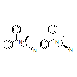 trans-1-Benzhydryl-2-methylazetidine-3-carbonitrile