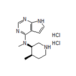 N-Methyl-N-[(3R,4R)-4-methyl-3-piperidyl]-7H-pyrrolo[2,3-d]pyrimidin-4-amine Dihydrochloride