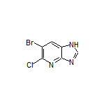 6-Bromo-5-chloro-1H-imidazo[4,5-b]pyridine