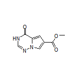 Methyl 4-Oxo-3,4-dihydropyrrolo[2,1-f][1,2,4]triazine-6-carboxylate