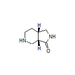 (3aS,7aS)-Hexahydro-1H-pyrrolo[3,4-c]pyridin-3(2H)-one