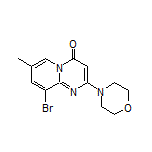 9-Bromo-7-methyl-2-morpholino-4H-pyrido[1,2-a]pyrimidin-4-one