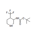 N-Boc-4-(trifluoromethyl)piperidin-3-amine